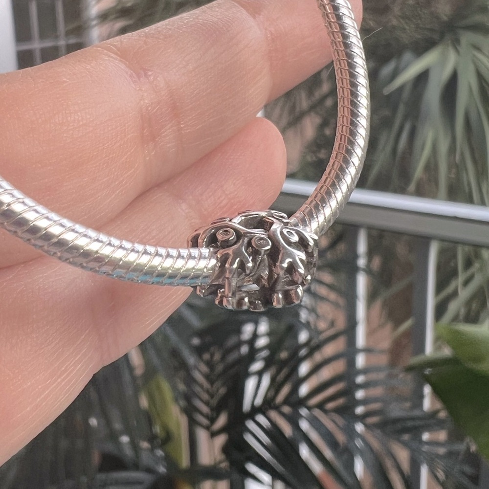 Silver Snowflake Charm - Picture 6 of 9